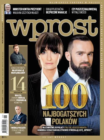 Okładka tygodnika Wprost nr 26/2017 (1792)