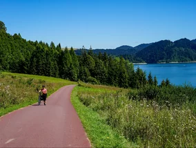 Miniatura: Szlak rowerowy dobry na długi weekend....