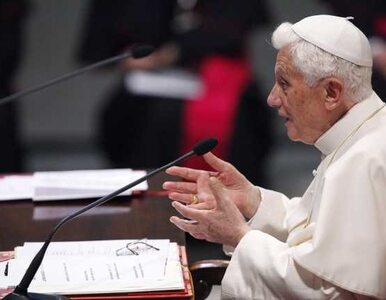 Miniatura: Benedykt XVI spotkał się ze swoimi...