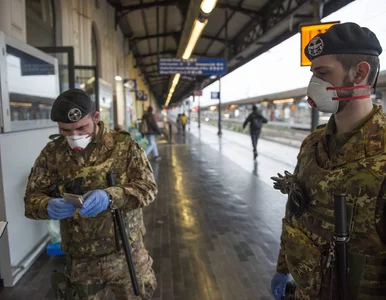 Miniatura: Premier Włoch ogłosił zamknięcie firm, by...