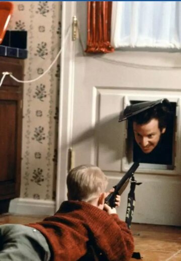 Kadr z&nbsp;filmu &bdquo;Kevin sam w&nbsp;domu&rdquo;