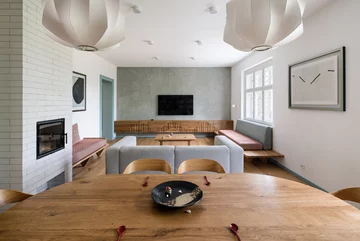 Mieszkanie w kamienicy na przedmieściach Pragi, projekt No Architects Linka, No Architects