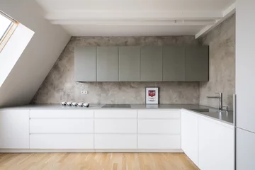 Mieszkanie na poddaszu, projekt Esté Architekti Linka, Esté Architekti, poddasze, obrazy