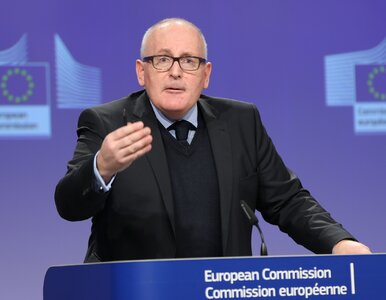 Miniatura: Timmermans: Nacjonalizm jest jak wypicie...