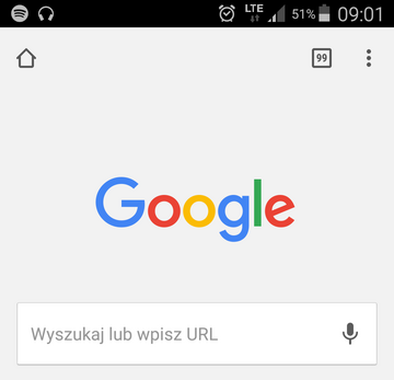 99 otwartych zakładek w&nbsp;Google Chrome