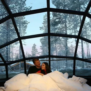 Kakslauttanen Arctic Resort, Finlandia 