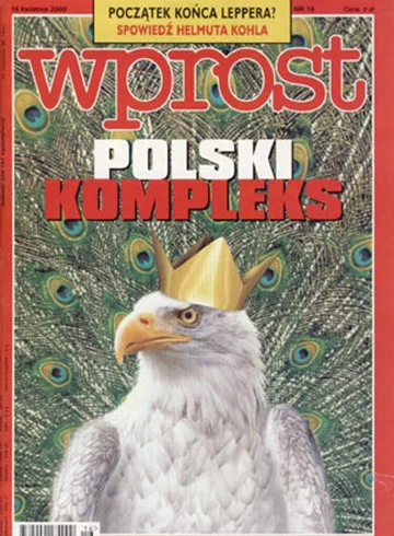 Okładka tygodnika Wprost nr 16/2000 (907)