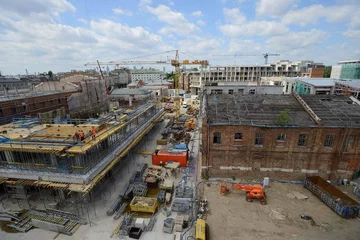 Prace budowlane w Muzeum Polskiej Wódki 