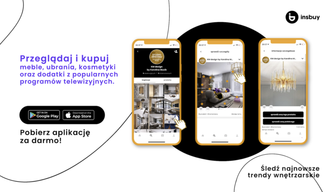 Przeglądaj i kupuj z aplikacją Insbuy