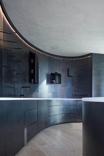 Penthouse z&nbsp;ogrodem na&nbsp;dachu, projekt Petr Janda