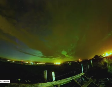 Miniatura: Zorza polarna na szkockim niebie. Zobacz...