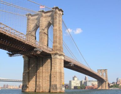 Miniatura: Nowy Jork: słynny most zamknięty z...