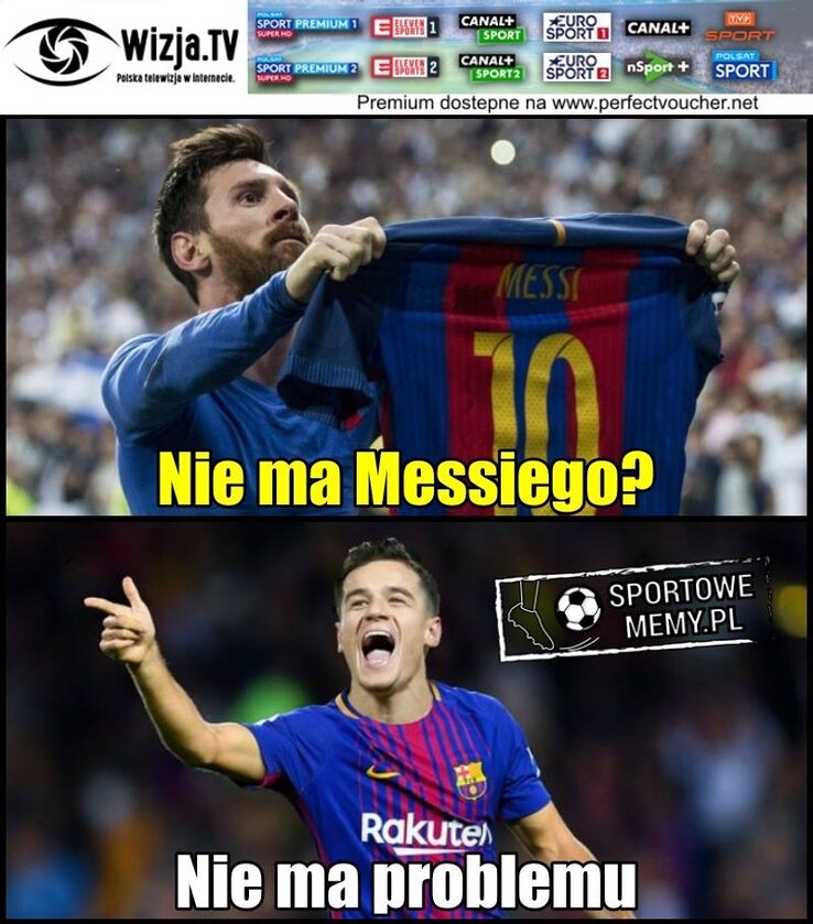 Mem po meczu Barcelona - Real 