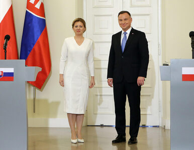 Andrzej Duda spotkał się z prezydent Słowacji. „Polityka Węgier powoduje...