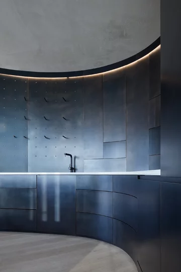 Penthouse z ogrodem na dachu, projekt Petr Janda Linka, Petr Janda