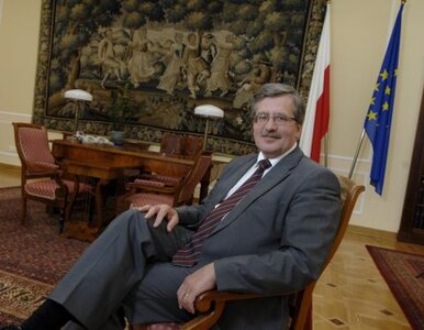 Miniatura: Komorowski: Kaczyński jak farbowany lis