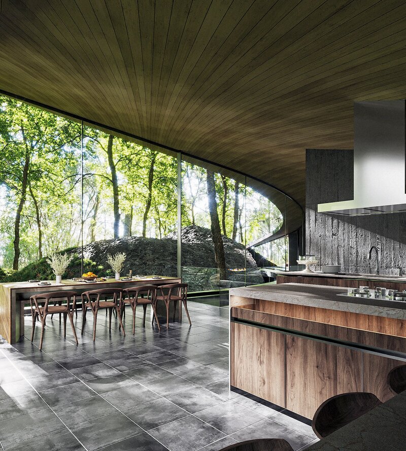Leśne schronienie w stylu zen. Forest Within – współczesna rezydencja zanurzona w japońskiej naturze