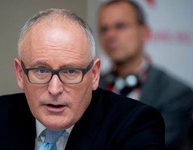 Miniatura: Wiceszef KE ostrzega Polskę przed...