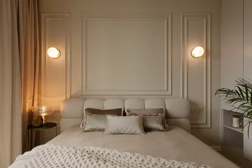 Soft minimalizm w 59-metrowym mieszkaniu w Gdyni – kaszmirowa paleta, angielska jodełka i konsekwentnie zaprojektowane detale autorstwa Agaty Piltz 