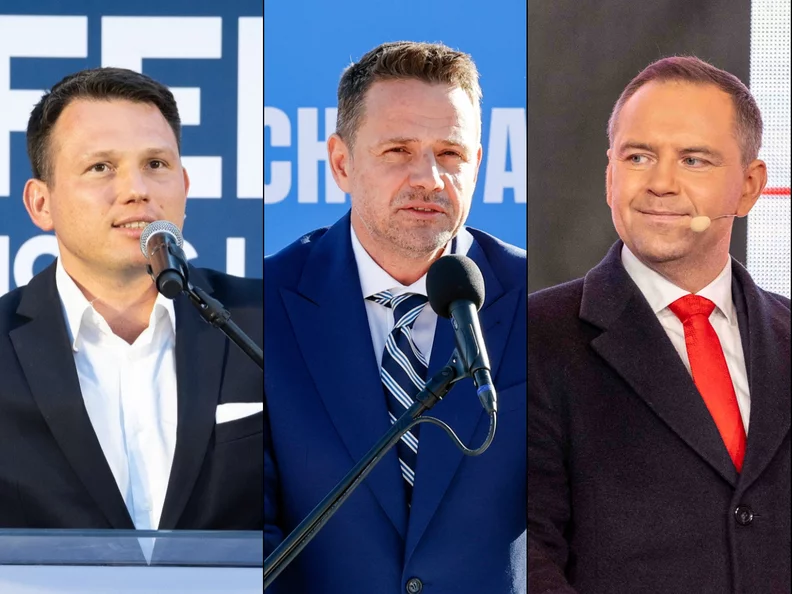 Miniatura: Trzaskowski liderem w nowym sondażu. Uwagę...