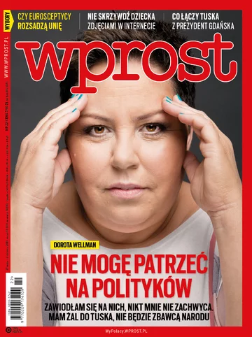 Okładka tygodnika Wprost nr 22/2019 (1887)