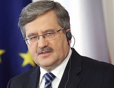 Miniatura: Komorowski podpisał ustawę antyspreadową