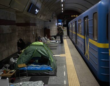 Miniatura: Mieszkańcy Kijowa wybrali. Jedna ze stacji...