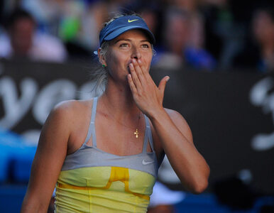 Miniatura: Maria Szarapowa odpadła z Australian Open