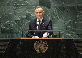 Miniatura: Andrzej Duda przemawiał na forum ONZ....