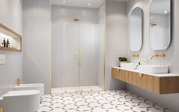 Łazienka łącząca klasykę z&nbsp;elegancją