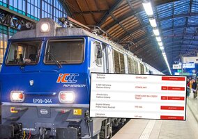 Miniatura: Odwołane i opóźnione pociągi w całej...