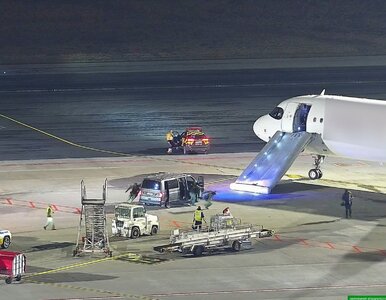 Miniatura: Agresywny pasażer w samolocie do Warszawy....