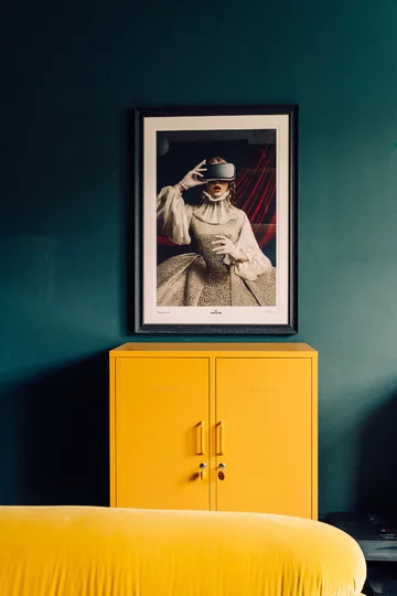 Wnętrza w wakacyjnym klimacie, projekt Red Deer downloadfor.press, Red Deer