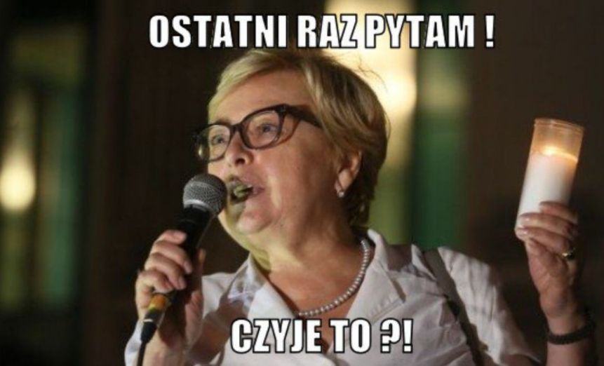 Prof. Małgorzata Gersdorf. Memy 