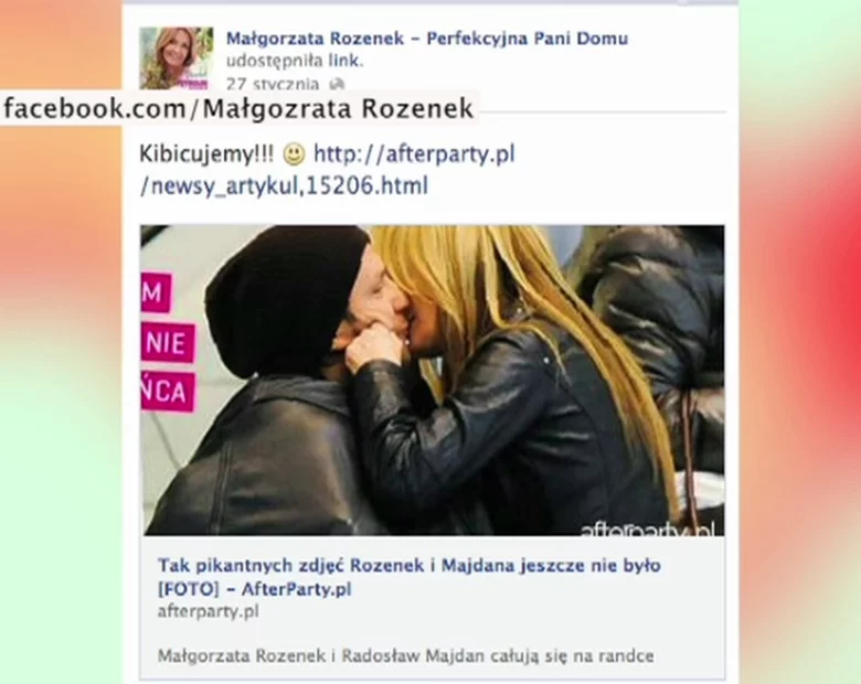 Miniatura: Będzie ślub Małgorzaty Rozenek i Radosława...