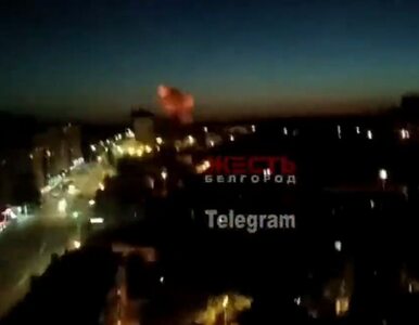 Nocny atak na rosyjski Biełgorod. Wybuchy w Kursku