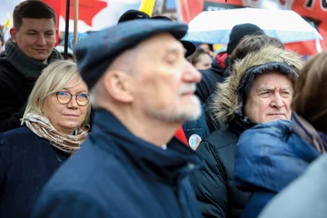 Narodowy Marsz Papieski w Warszawie 