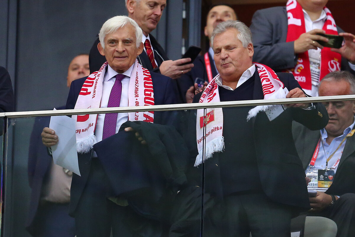 Jerzy Buzek i Aleksander Kwaśniewski 