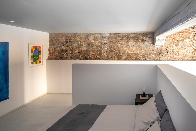 Loft we włoskim palazzo, projekt Alessandro Preda