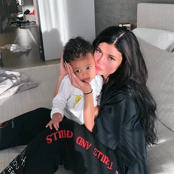 Kylie Jenner z córką Stormi 