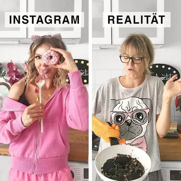 Instagram vs. rzeczywistość 