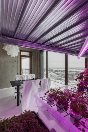 Venue 54 pop up Restaurant, Ryga. Projekt: Open AD 