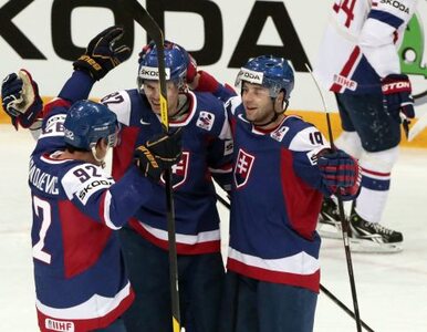 Miniatura: Słowacja awansuje do ćwierćfinału MŚ w hokeju