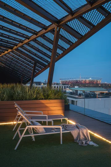 Penthouse projektu Kando Architects 