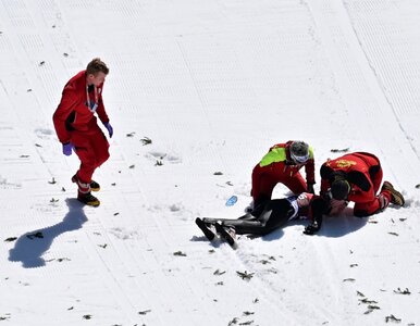 Miniatura: Koszmarny upadek na skoczni w Planicy!...