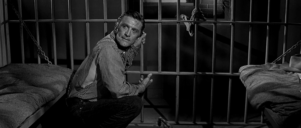 Kirk Douglas w filmie „Ostatni kowboj” (1962) 