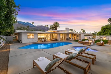 Modernistyczny dom w Palm Spring, projekt Charles du Bois TopTen, Palm Spring, Charles du Bois