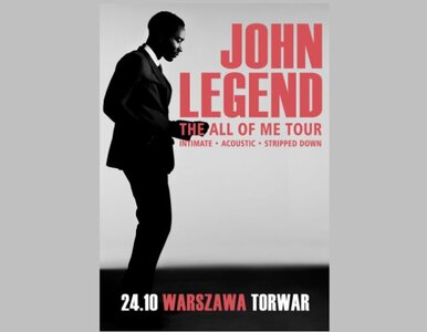 Miniatura: John Legend zaśpiewa w Warszawie złoty...