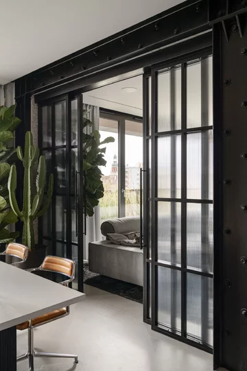 Nowoczesny apartament w Bydgoszczy, projekt CXA 