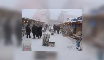Ojmiakon -  światowy biegun zimna 